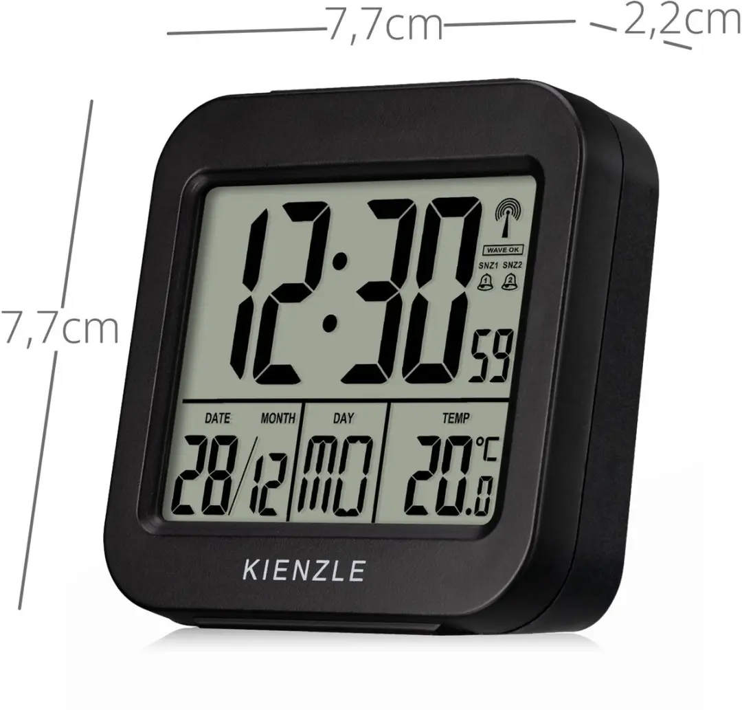 Bresser Kienzle Reiswekker - Temperatuur - Zwart - afbeelding 3 van 6