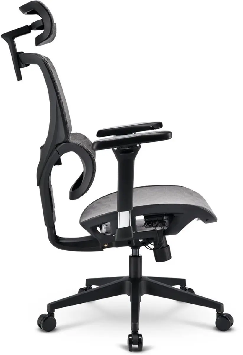 Sharkoon OfficePal C40M Bureaustoel - Grijs - afbeelding 6 van 6