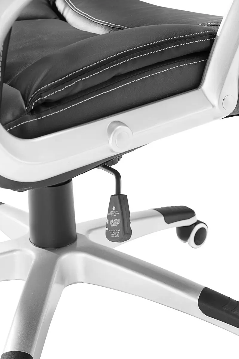 Deuba Ergonomische Gaming Bureaustoel - Zwart - afbeelding 5 van 5