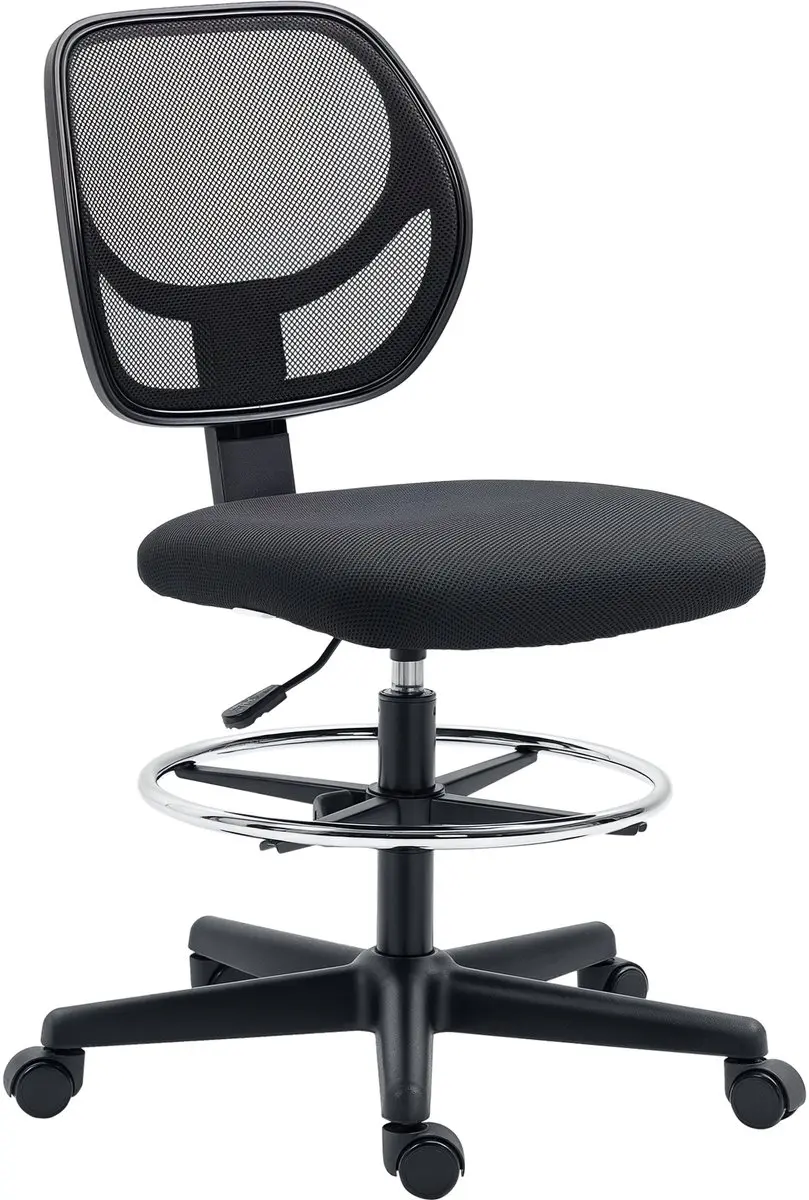 Vinsetto Bürostuhl ideal für Sitz und Stehplätze mit Fußstütze 921-631V00