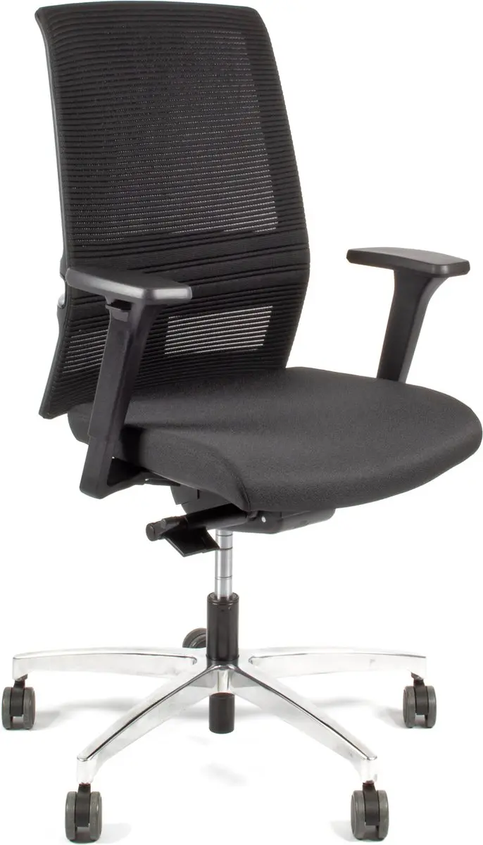 Linea Omnia 01 - Bureaustoel - Ergonomisch EN1335 - Multi verstelbaar- Zwart