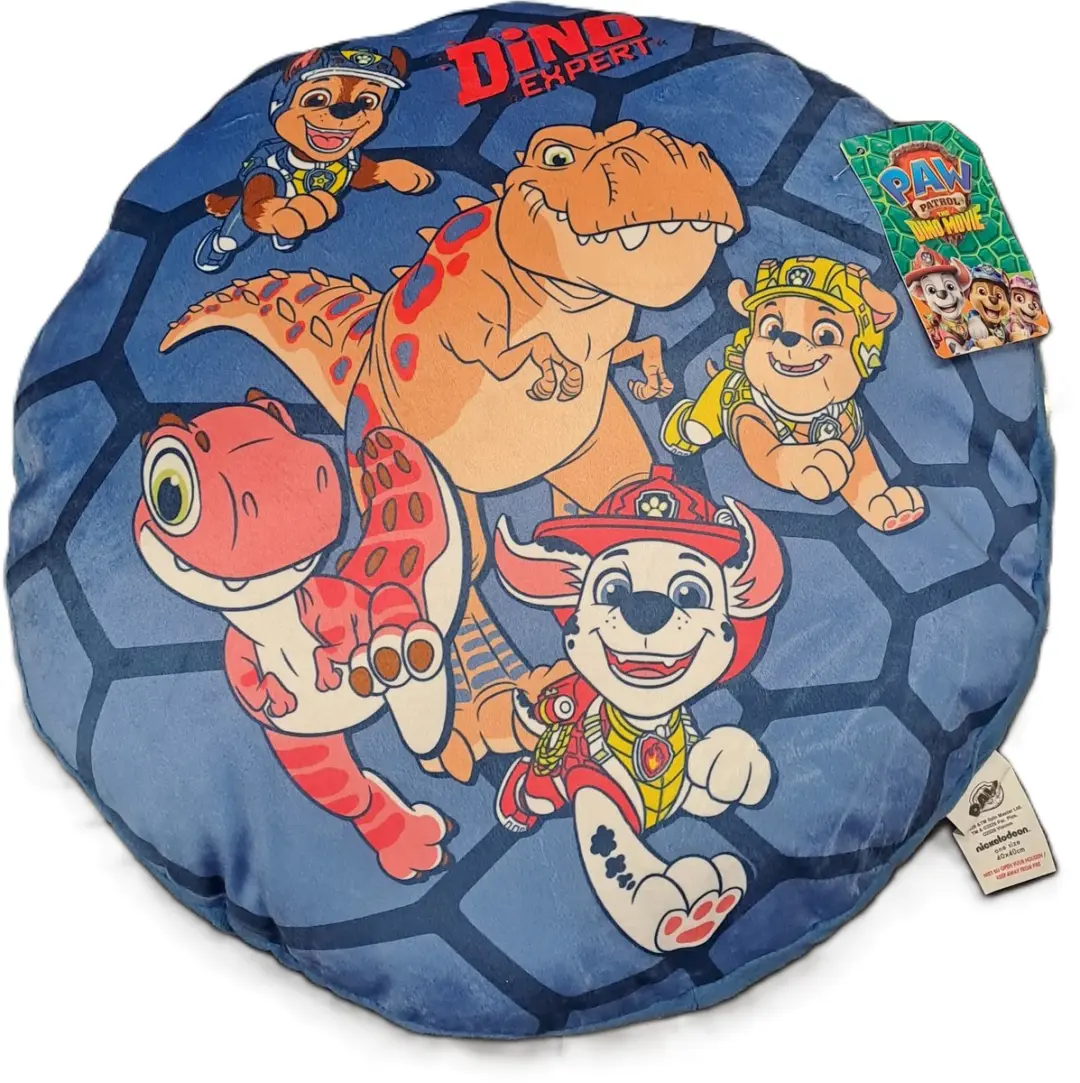 Paw Patrol Kussen Blauw 40 cm Rond