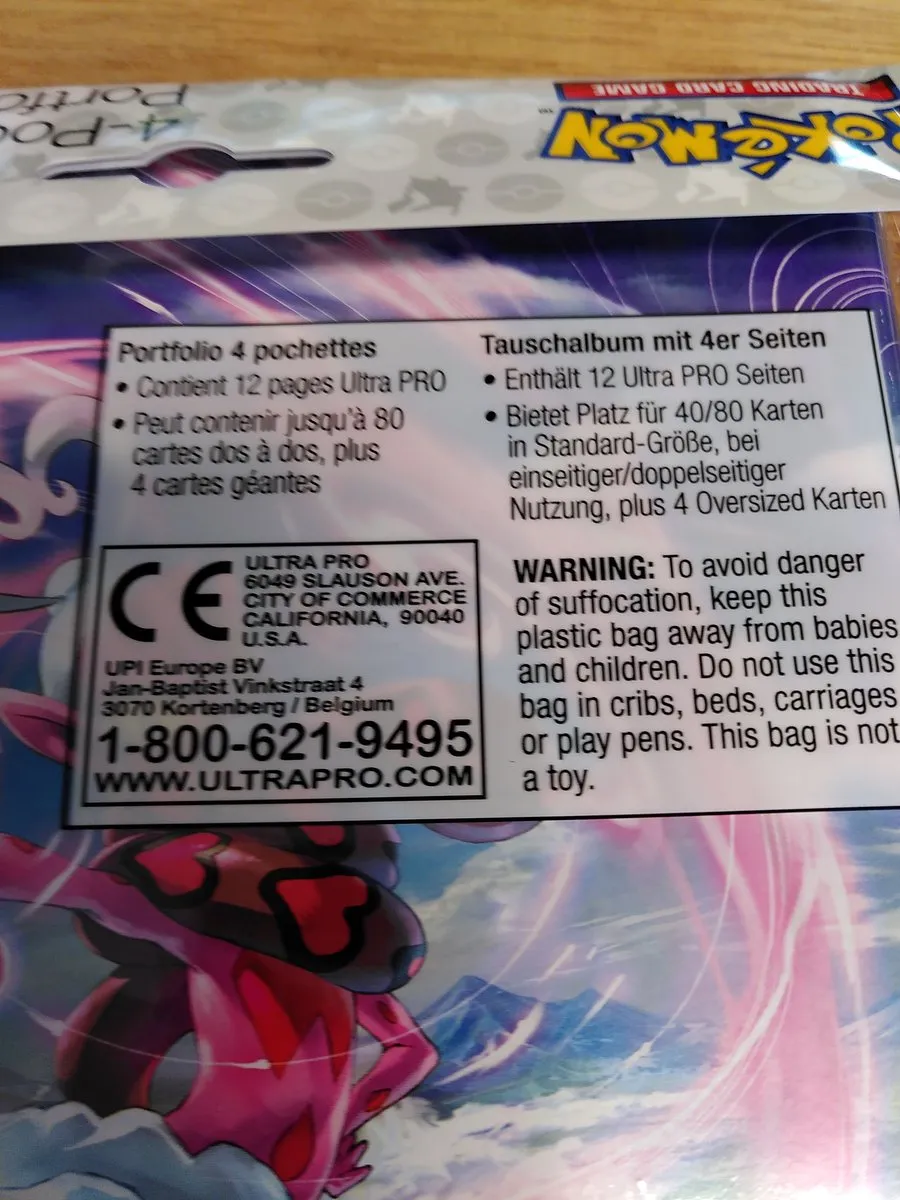 Pokémon Sword & Shield Lost Origin 4-Pocket Verzamelmap E15791