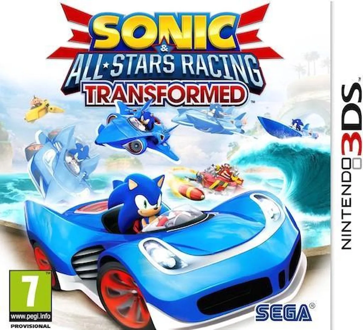 Sega Sonic All-Star Racing Transformed 3DS