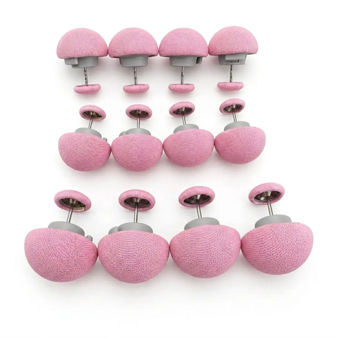 Roze dekbedclips set van 16 stuks