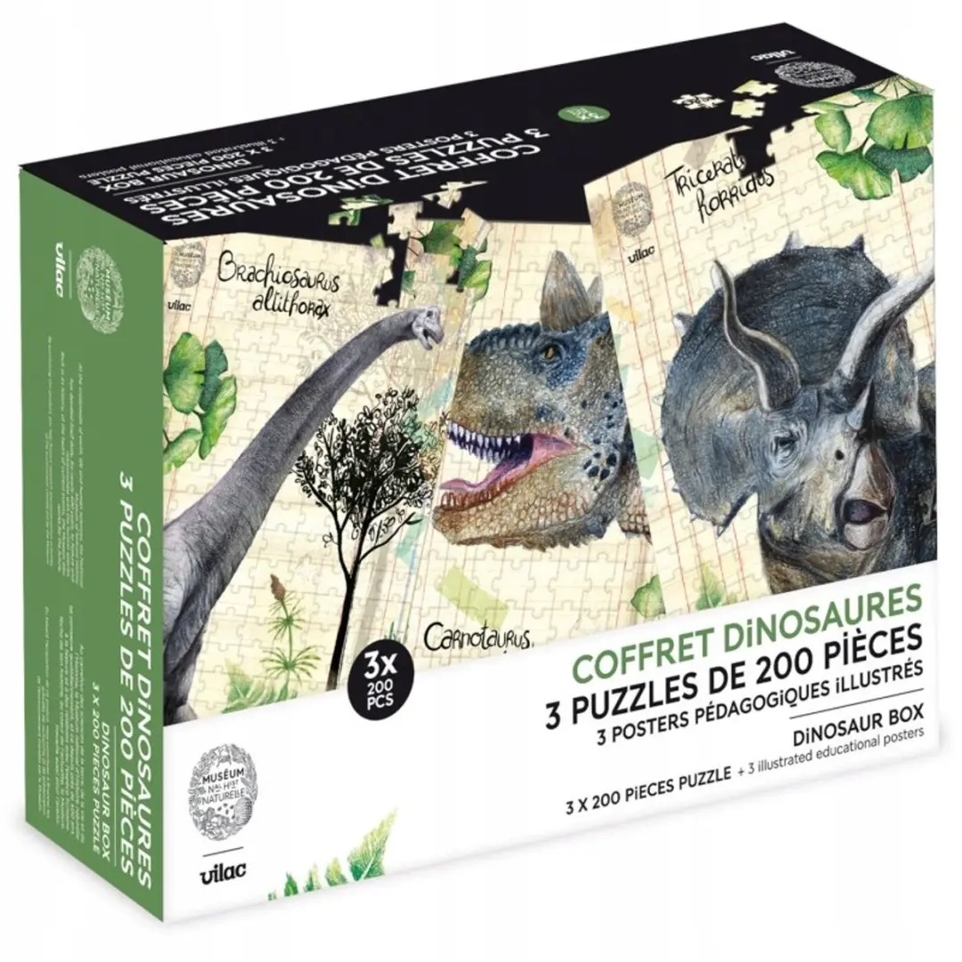Vilac Dino Puzzels 600 Stuks