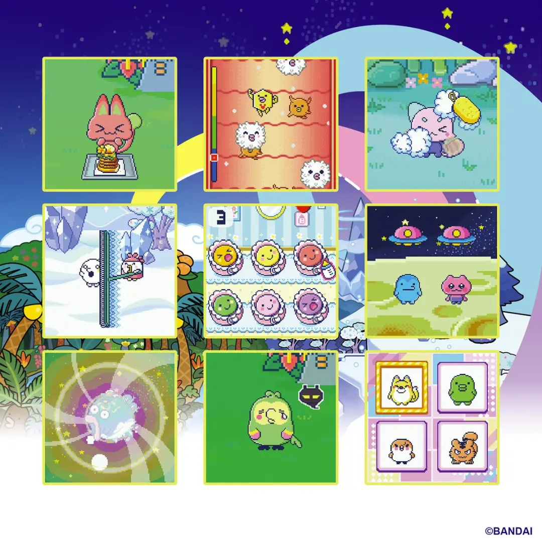 Bandai Tamagotchi Paradise White Glacier - Virtueel Diertje - Zoomwiel