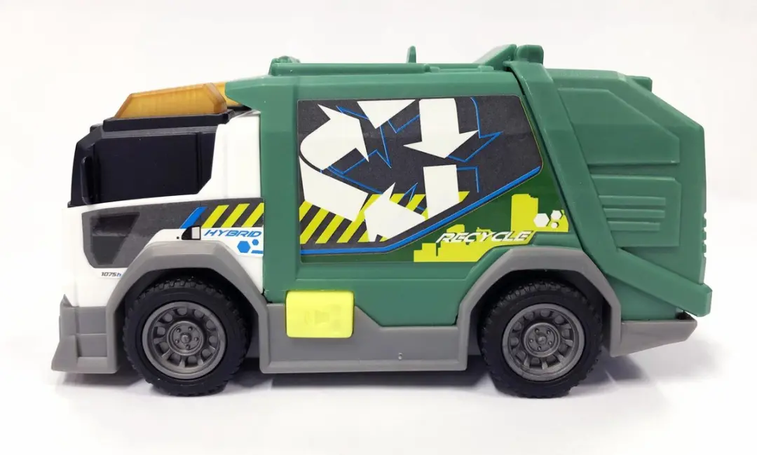 Dickie Toys Vuilniswagen 203302029 - Licht & Geluid - afbeelding 4 van 6