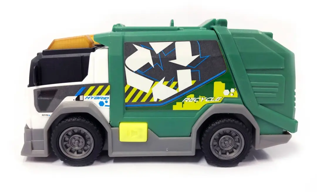 Dickie Toys Vuilniswagen 203302029 - Licht & Geluid - afbeelding 6 van 6