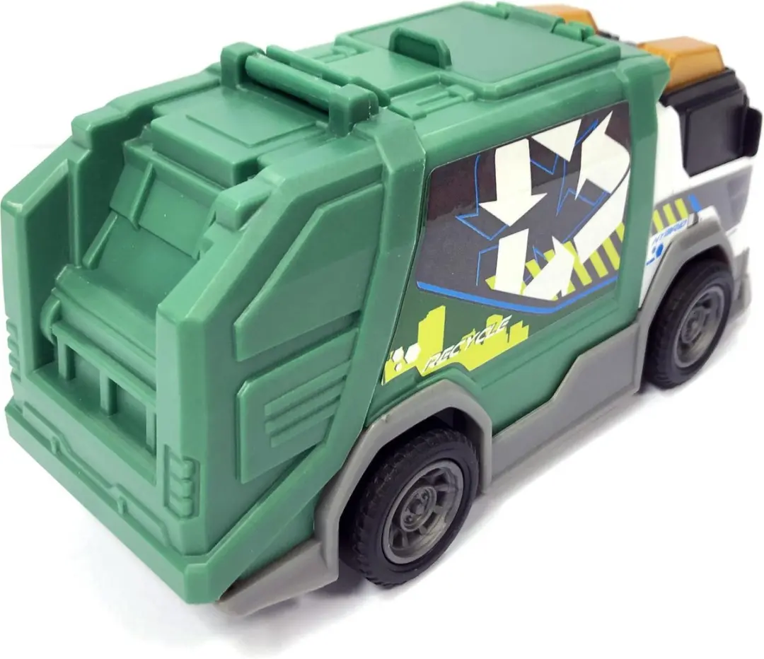Dickie Toys Vuilniswagen 203302029 - Licht & Geluid - afbeelding 2 van 6