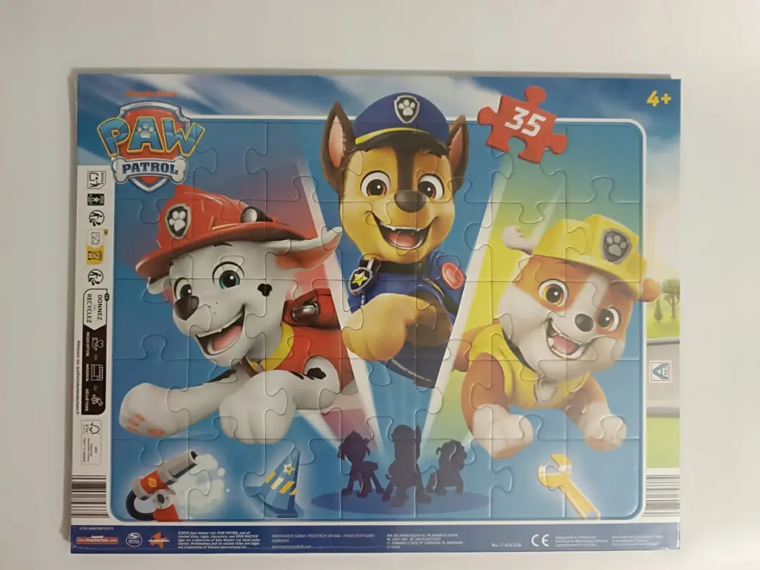 Paw Patrol Puzzel Set