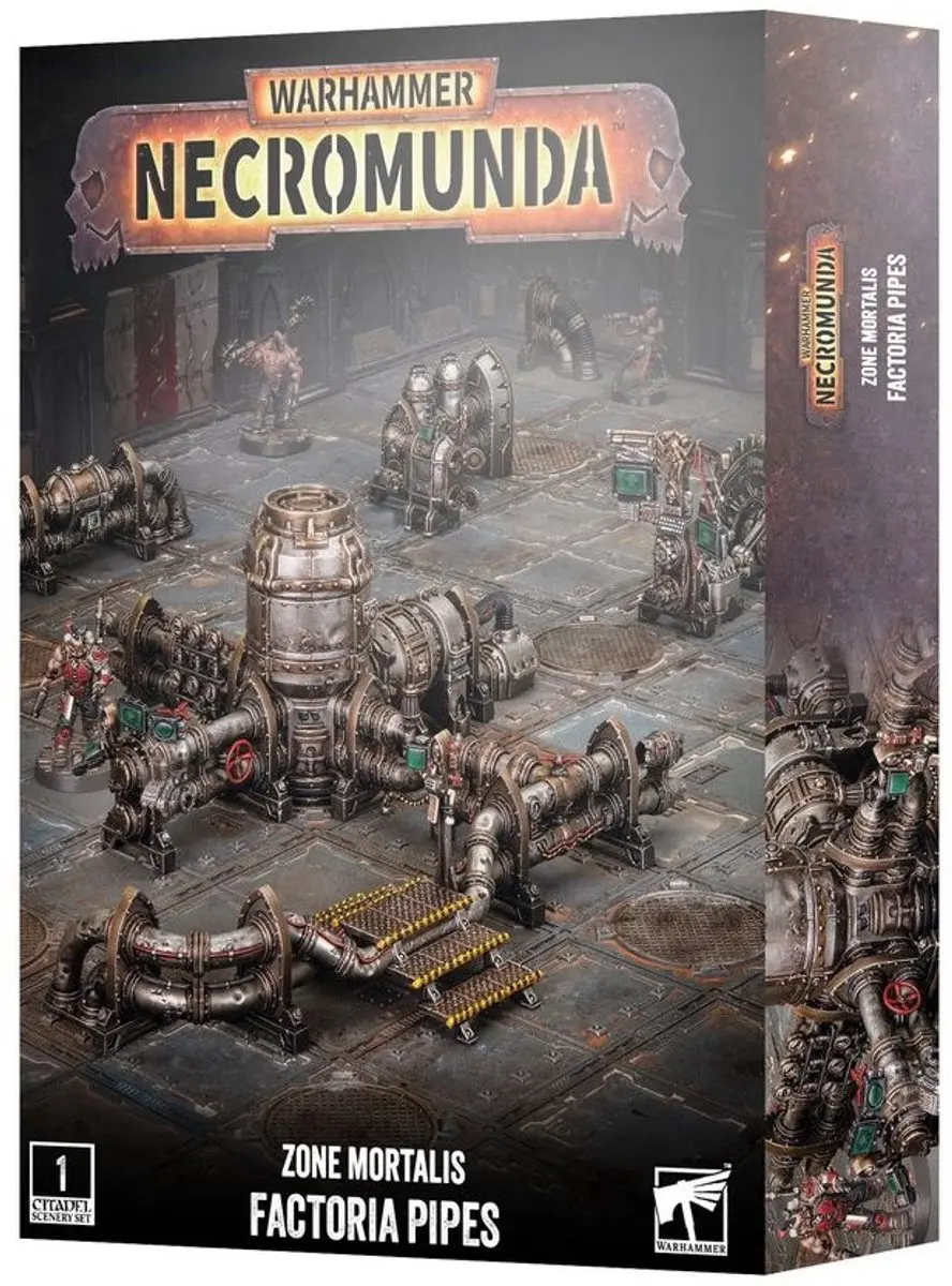 Games Workshop Necromunda Zone Mortalis Factoria Pipes