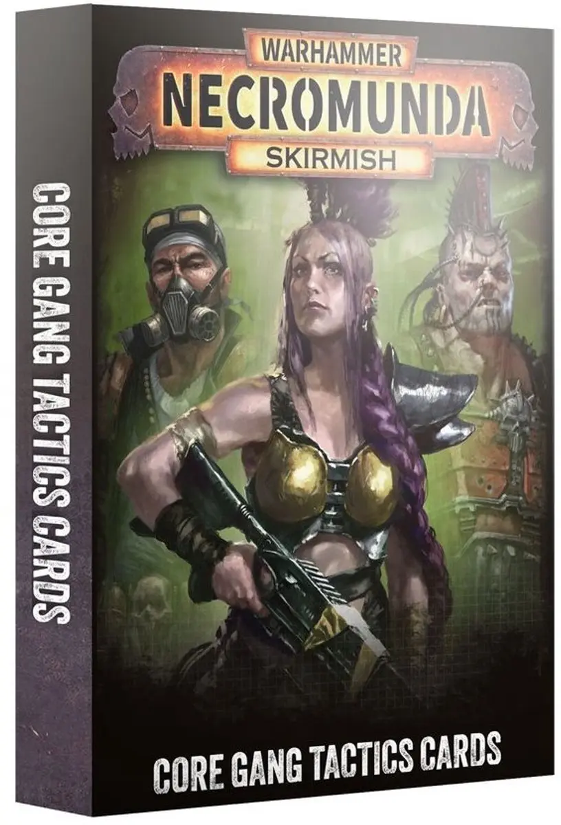 Necromunda Core Gang Tactics Cards (Warhammer nieuw)