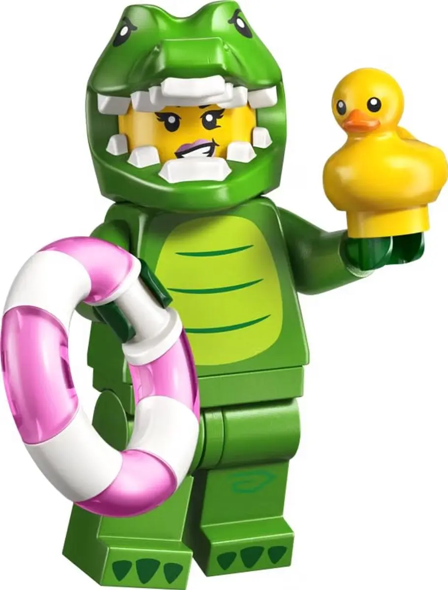 LEGO® Serie 28: Dierenkostuums Krokodillenkostuumfan 71051