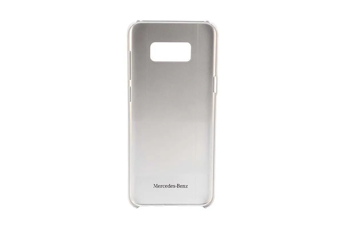 Mercedes-Benz Aluminium Series Galaxy S8+ Hoesje - Zilver - S203-6