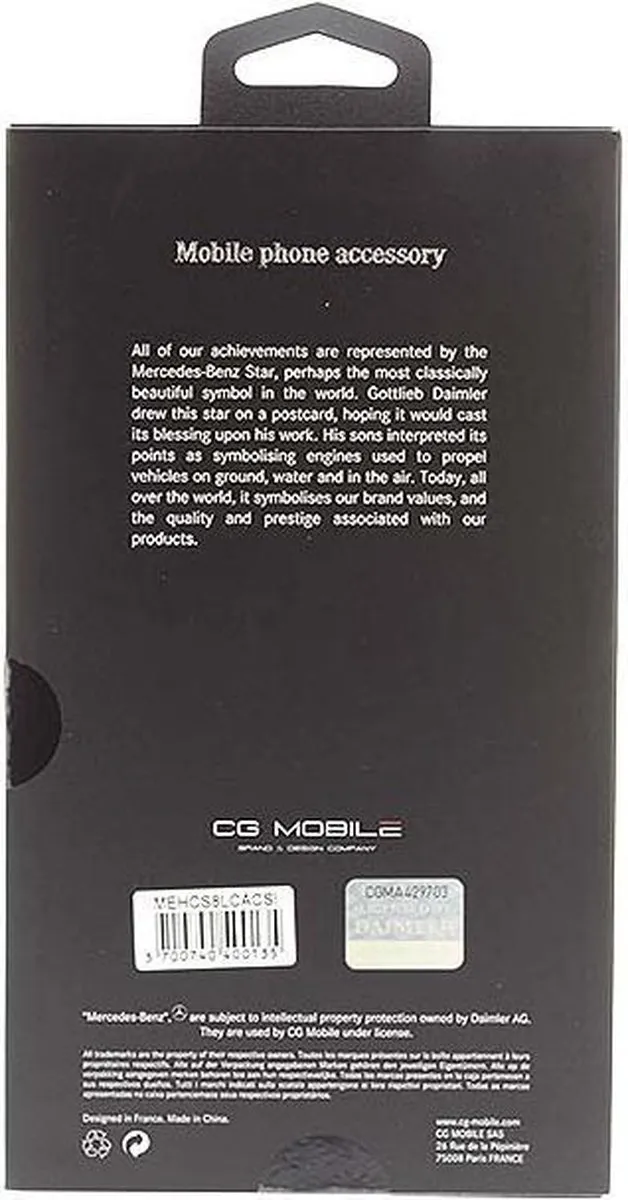 Mercedes-Benz Aluminium Series Galaxy S8+ Hoesje - Zilver - S203-6 - afbeelding 6 van 6