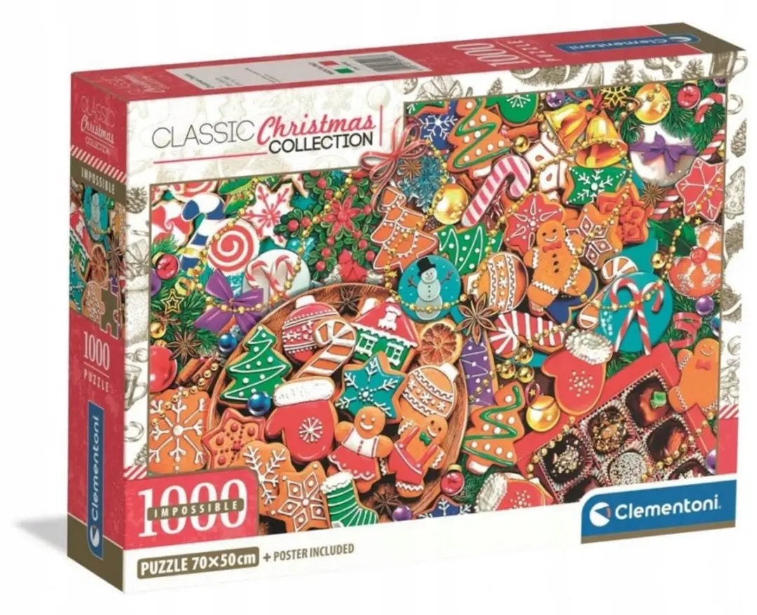 Clementoni 1000-delige Kerstpuzzel
