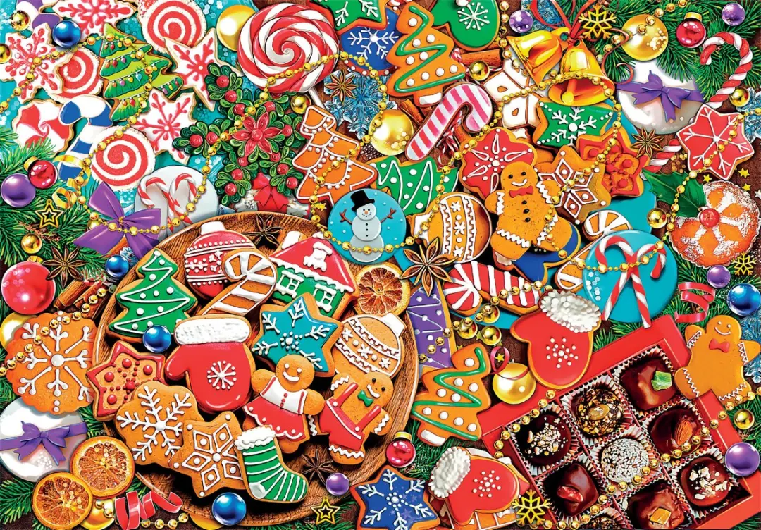 Clementoni 1000-delige Kerstpuzzel - afbeelding 3 van 6