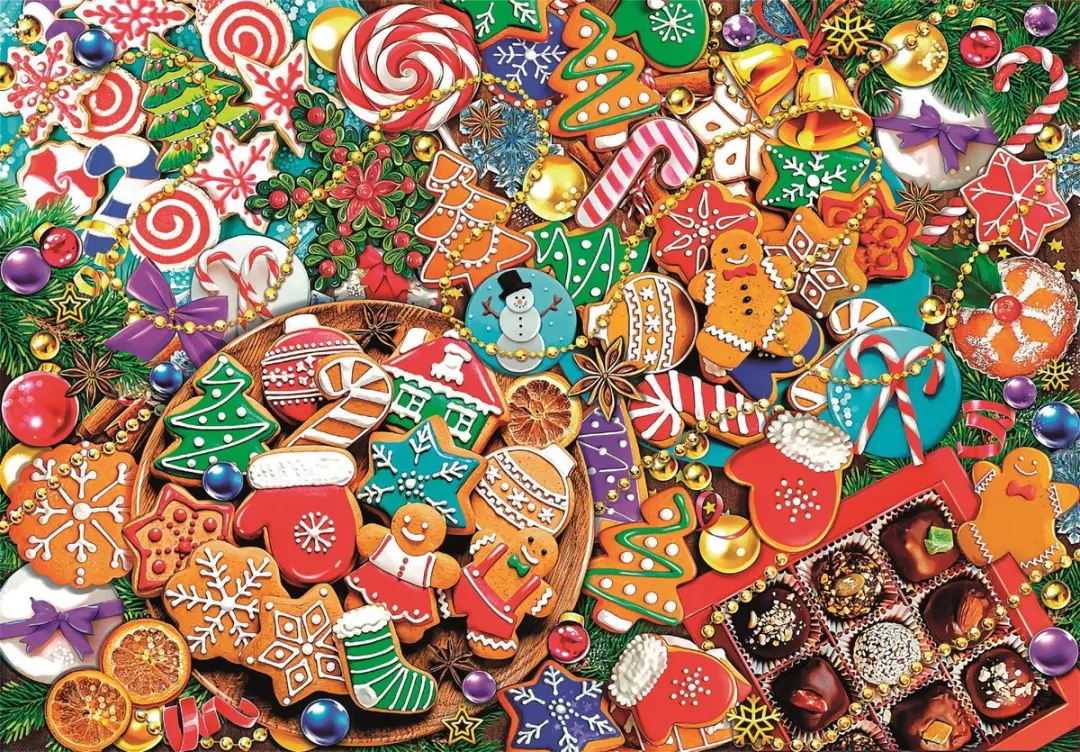 Clementoni 1000-delige Kerstpuzzel - afbeelding 4 van 6