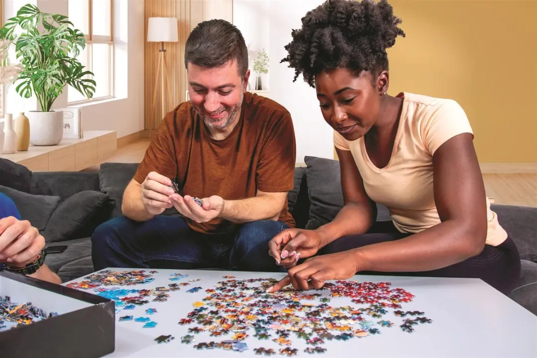 Clementoni Panorama Kerstpuzzel 1000 Stuks - afbeelding 6 van 6