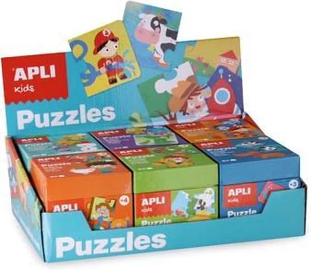 Apli Kids Educatieve Puzzelset 6 Stuks