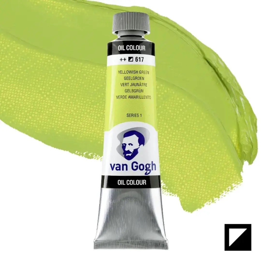 Van Gogh Olieverf 617 Geelgroen 40ml - afbeelding 4 van 5