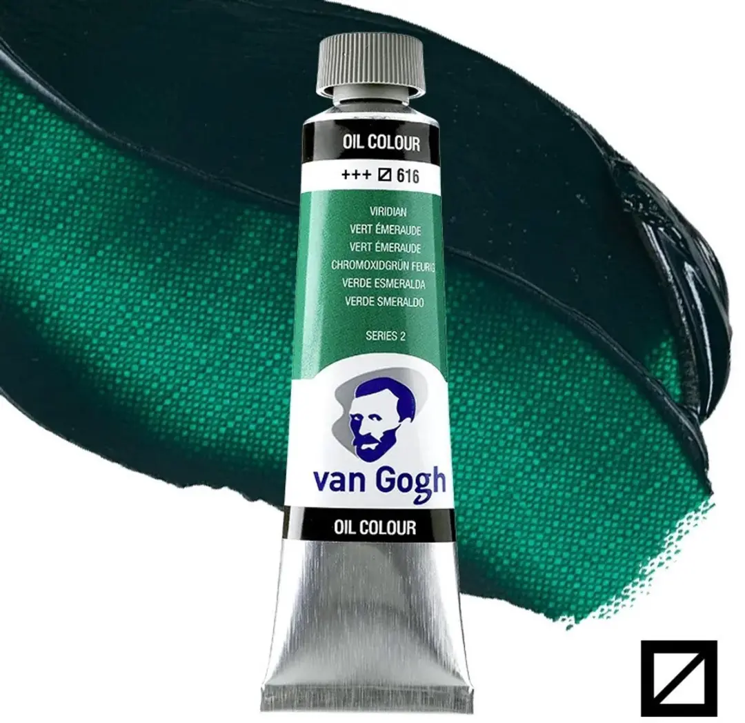 Van Gogh Olieverf 616 Viridian Groen 40ml