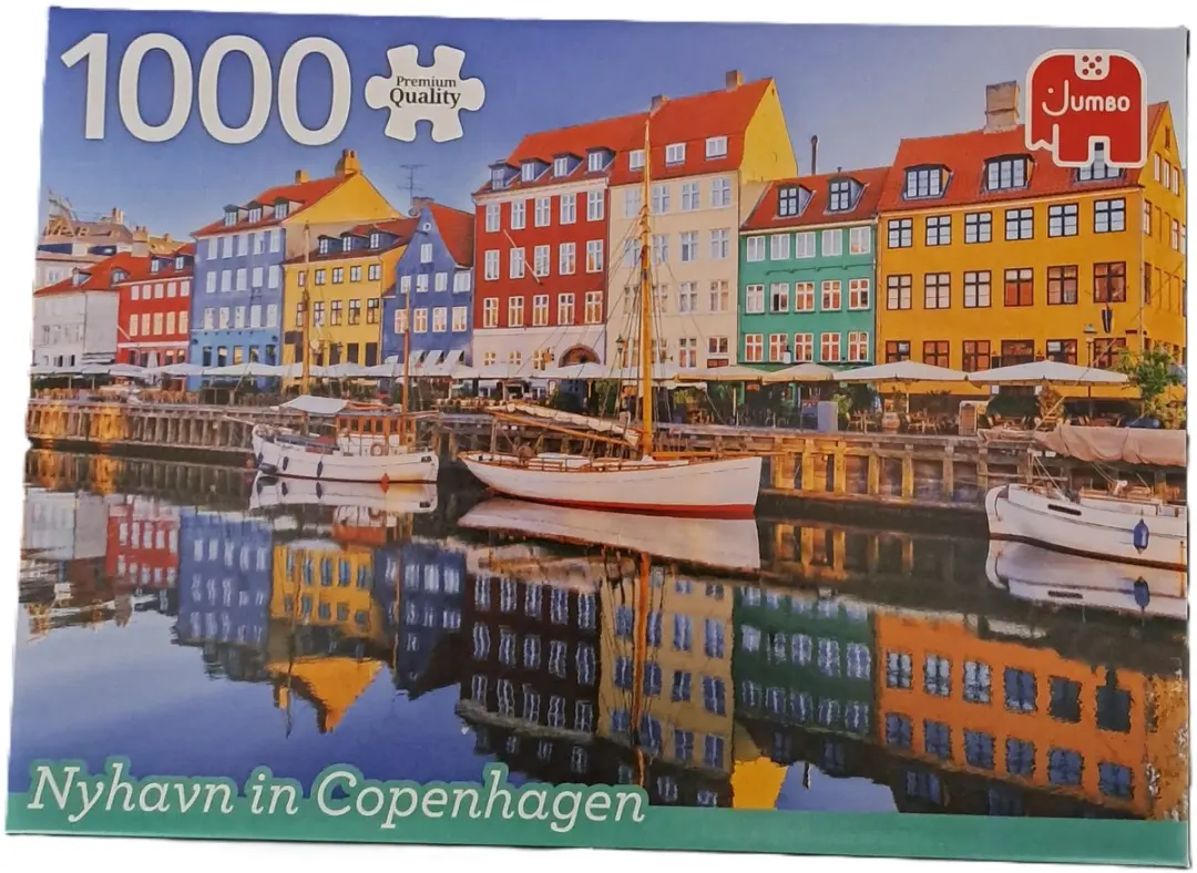 Jumbo Puzzel Nyhavn in Copenhagen 1000 stukjes