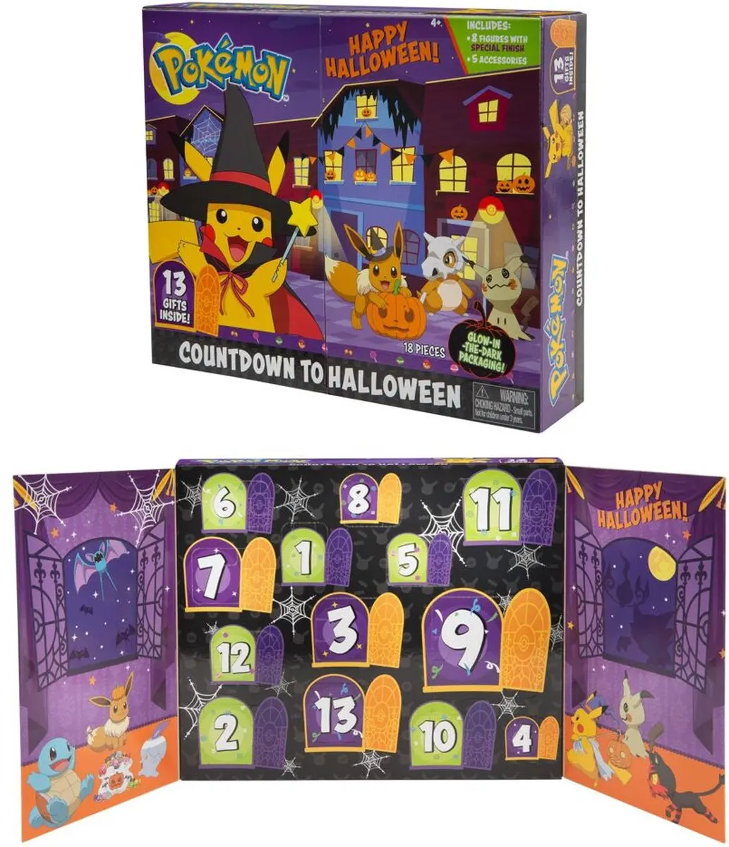 Pokémon Halloween Advent Calendar - 37525