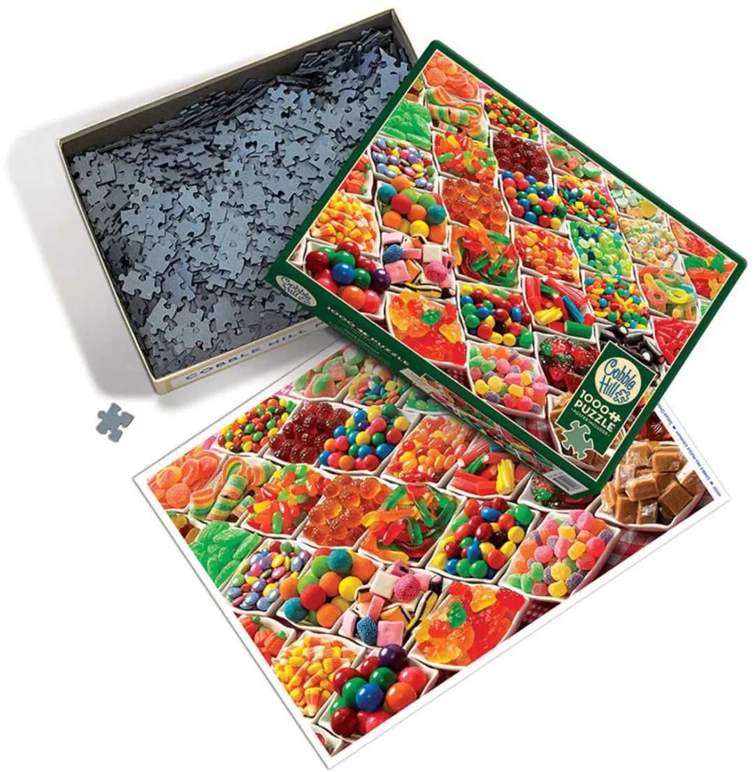 Cobble Hill Suiker Overload Puzzel 1000 Stuks - Meerkleurig - afbeelding 2 van 5