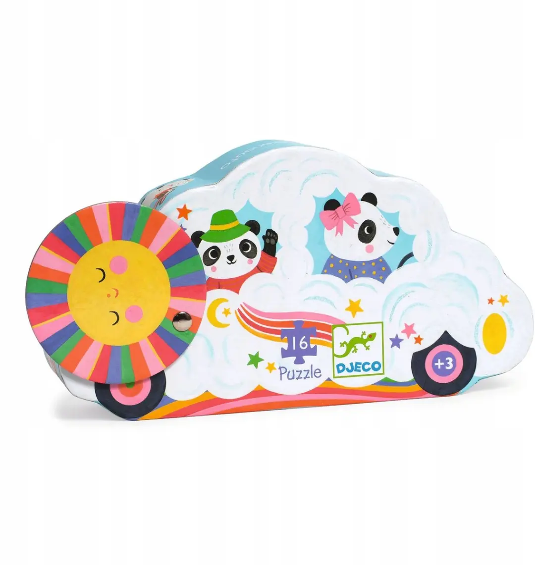Djeco Wolkenauto Puzzel