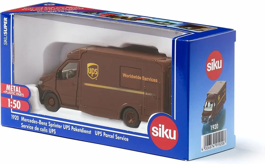 SIKU 1920 Mercedes-Benz Sprinter UPS - Multikleur