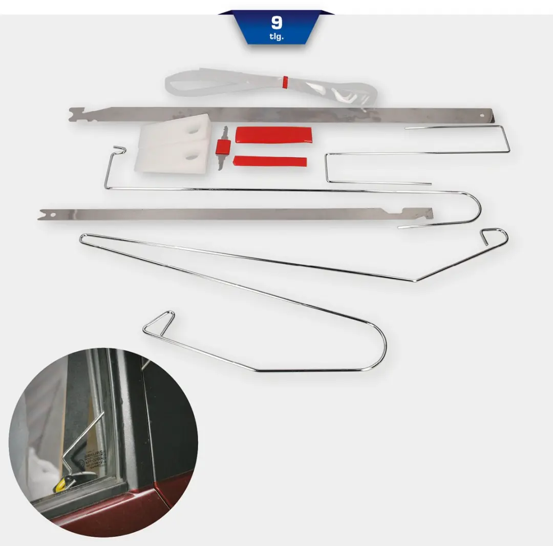 Brilliant Tools BT511000 Auto Deurslotopener-Set - 9-delig - afbeelding 4 van 6