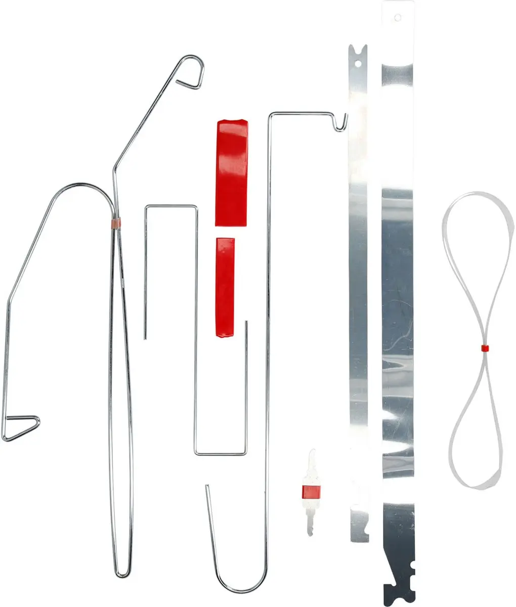 Brilliant Tools BT511000 Auto Deurslotopener-Set - 9-delig - afbeelding 3 van 6