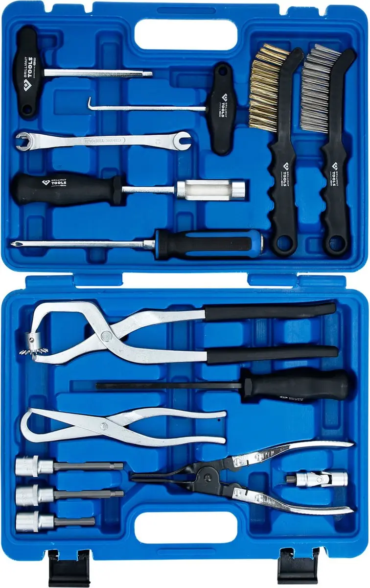 Brilliant Tools BT701250 Remtrommel- en remschijfgereedschapset - 15-delig - afbeelding 4 van 6