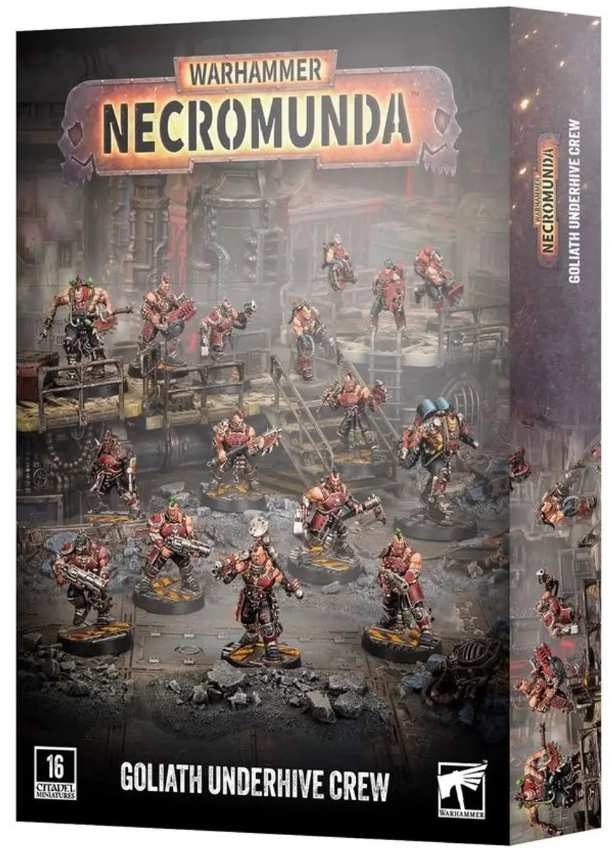Games Workshop Necromunda Goliath Underhive Crew