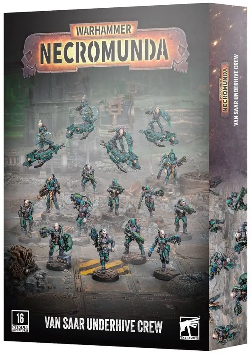Games Workshop Necromunda Van Saar Underhive Crew