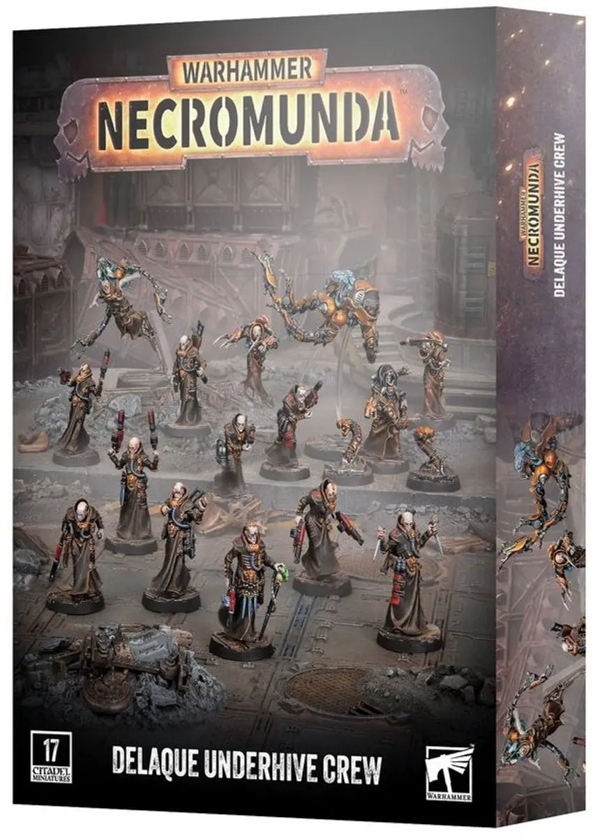 Games Workshop Necromunda Delaque Underhive Crew