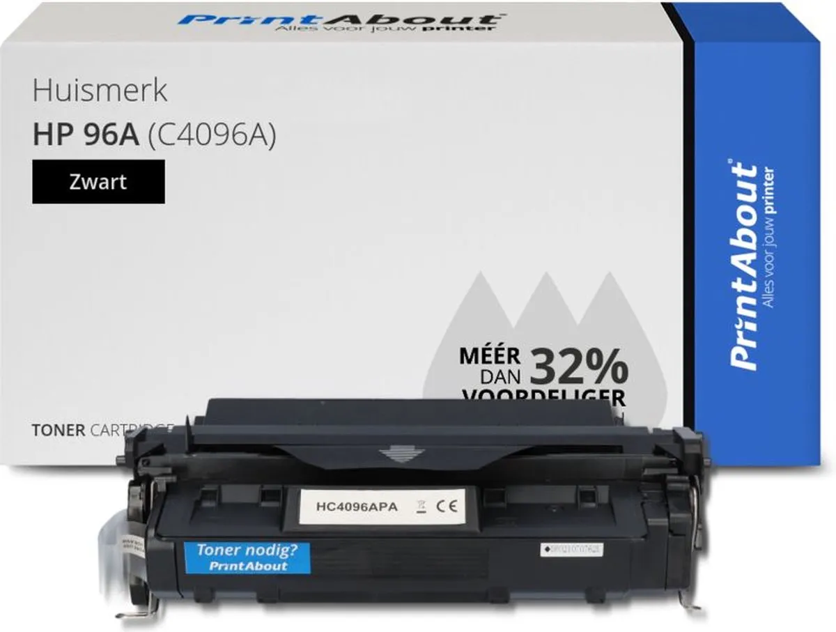PrintAbout HP 96A Toner Zwart - 5.000 pagina's