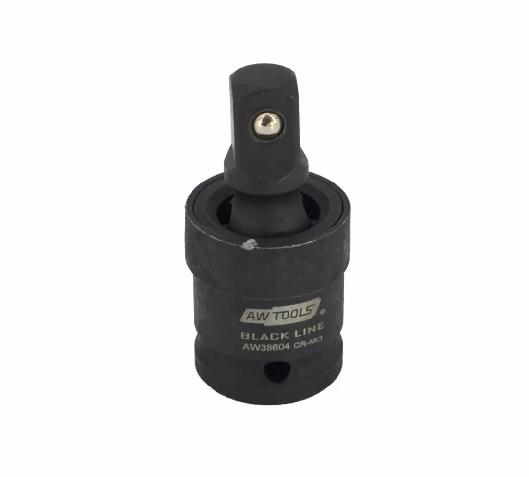 AWTools Black Line Udarowej Kogelgewricht 1/2" - Chroom-molybdeen Staal - Zwart