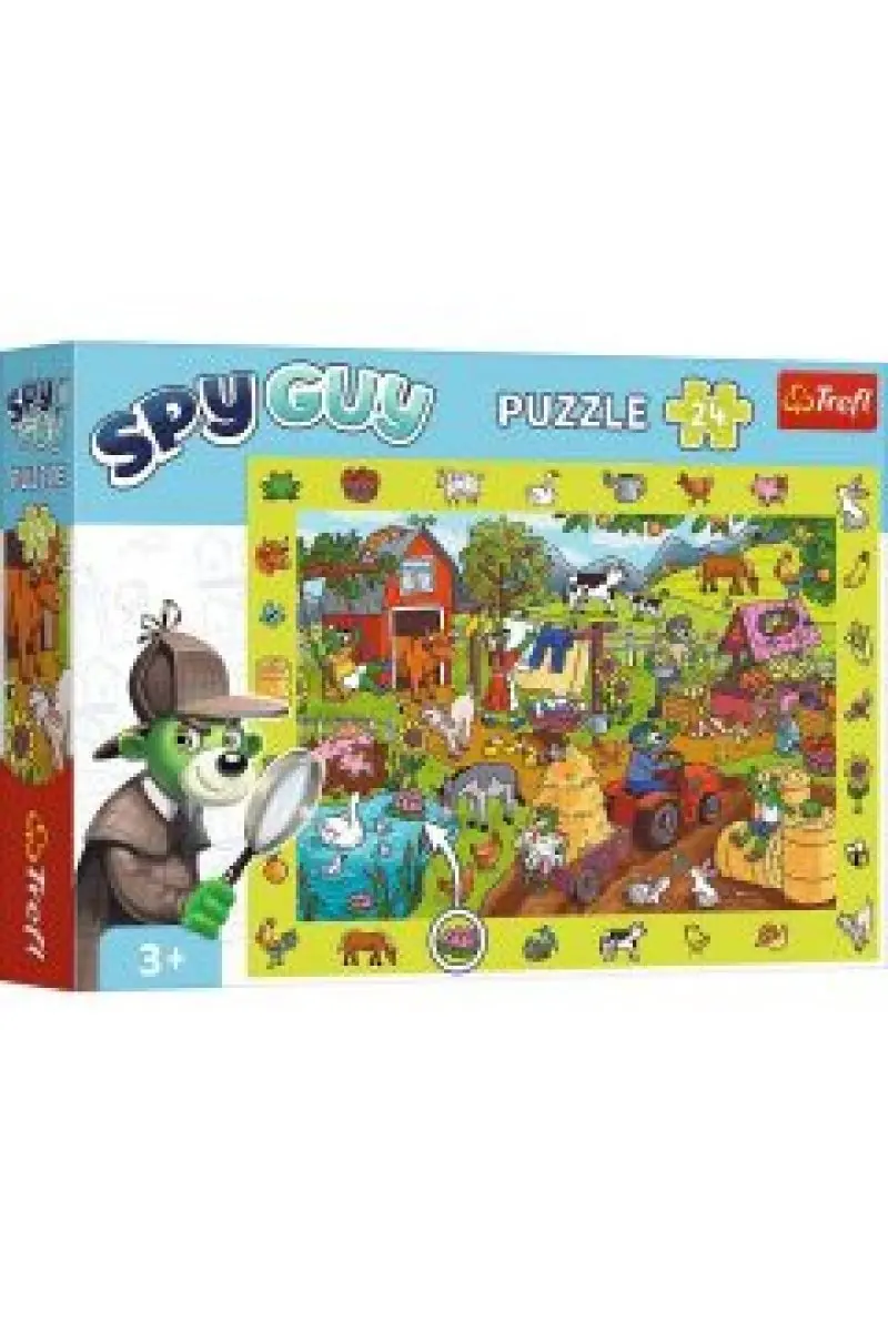 Trefl Spy Guy Boerderij Puzzel 24 Stukjes