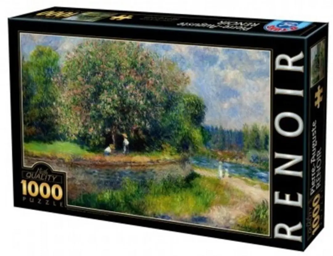 D-Toys Puzzel Ontbijt van de Roeiers 1000 Stuks - Multicolor