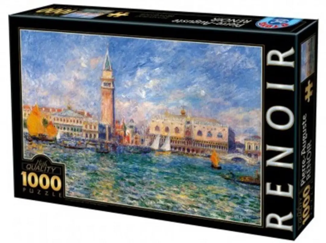 D-Toys Puzzel Ontbijt van de Roeiers 1000 Stuks - Multicolor