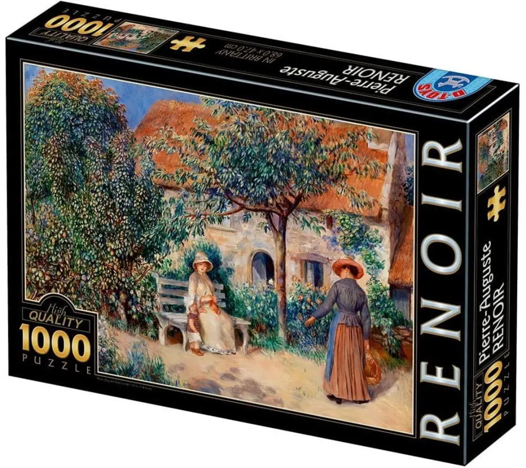 D-Toys Puzzel Ontbijt van de Roeiers 1000 Stuks - Multicolor