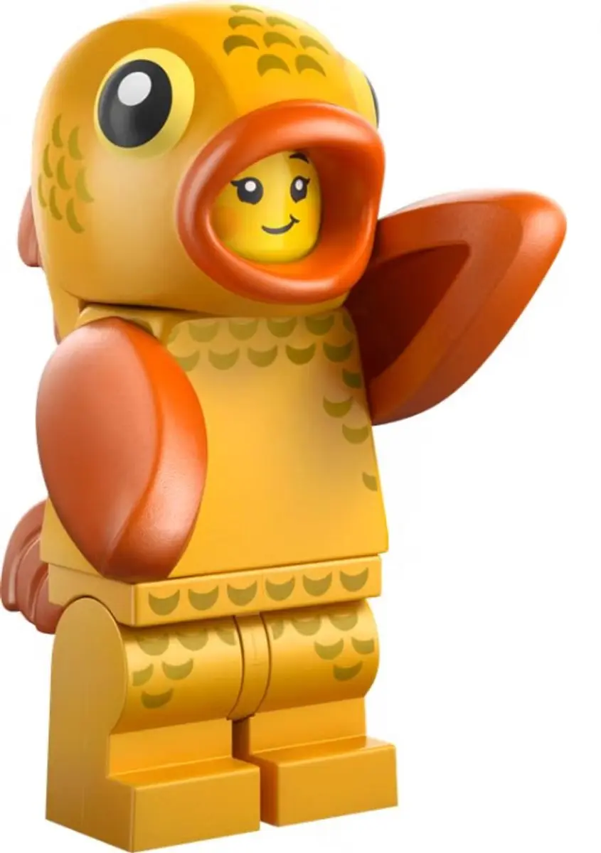 LEGO Serie 28 Dierenkostuums Vissenkostuumfan