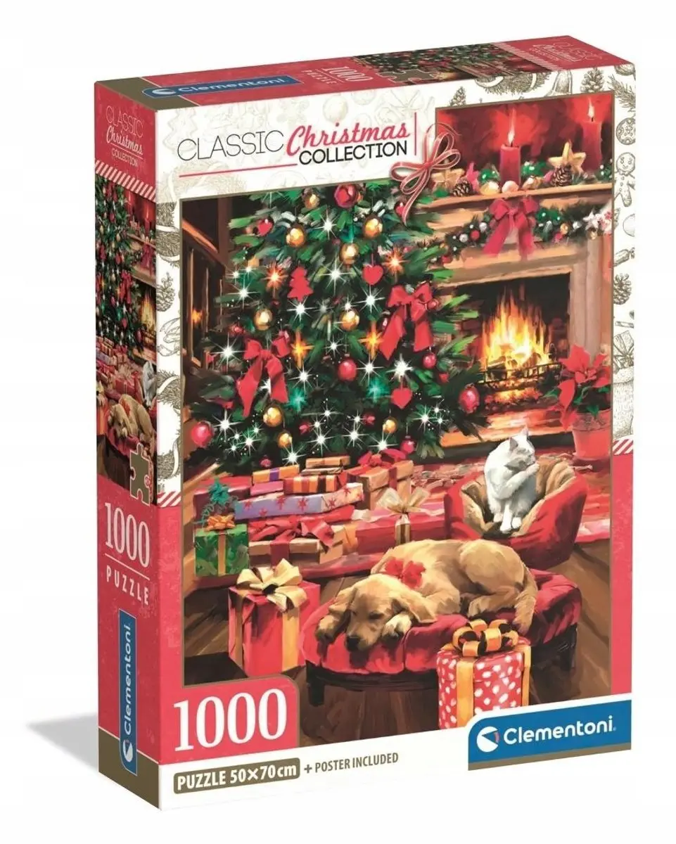 Clementoni 1000-delige Kerstpuzzel