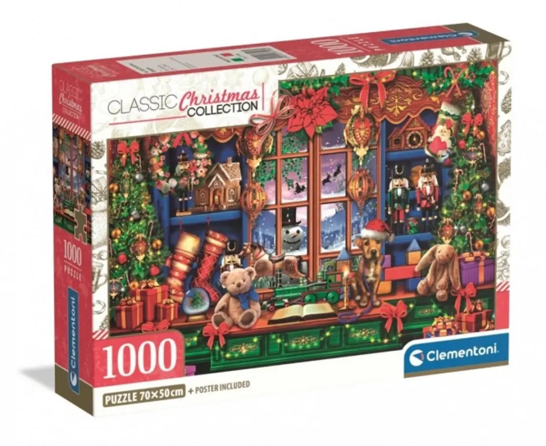 Clementoni Kerstpuzzel 1000 Stuks