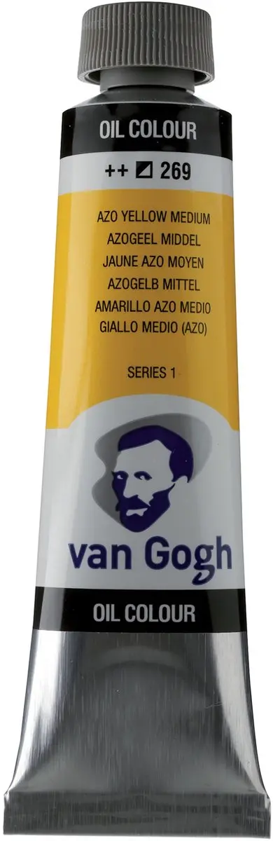 Van Gogh Olieverf Azo Geel Medium 40ml