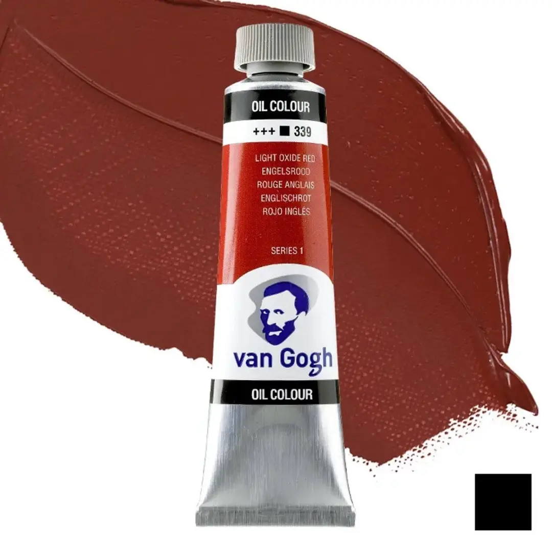 Van Gogh Olieverf 339 Lichtoxide Rood 40ml