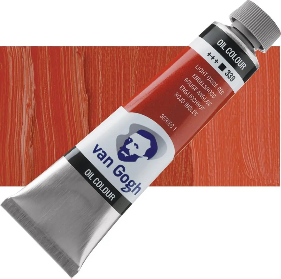 Van Gogh Olieverf 339 Lichtoxide Rood 40ml
